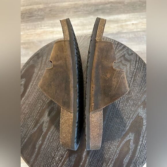 White Mountain Helga Brown Sandal SZ 10 M - Picture 4 of 7